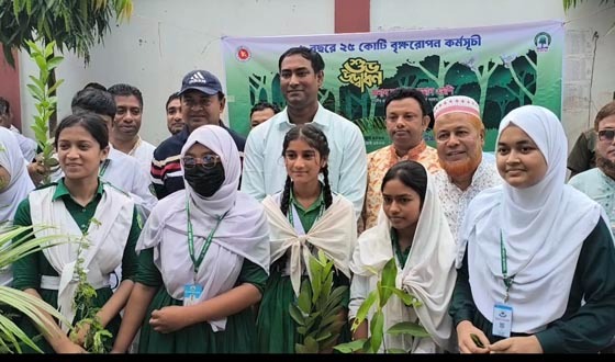 নোয়াখালীতে বৃক্ষ রোপন কর্মসূচির উদ্বোধন