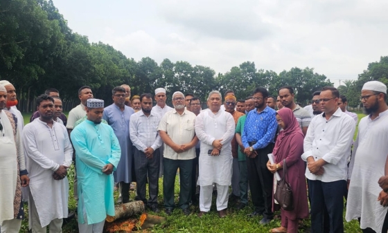 কাপাসিয়ায়  ডিগ্রি কলেজের ভিত্তিপ্রস্তর স্থাপন