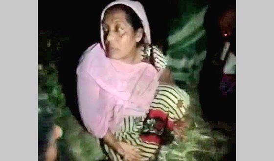 আবারও রোকনপুর সীমান্তে দিয়ে এক নারীকে ঠেলে পাঠানোর চেষ্টা