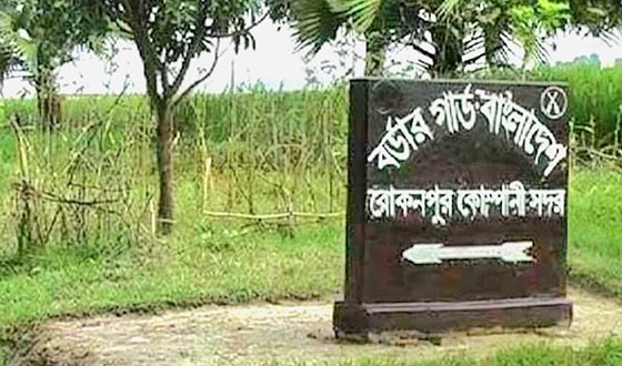 রোকনপুর সীমান্তে বিএসএফকে সহায়তার অভিযোগে ৭ বাংলাদেশি আটক