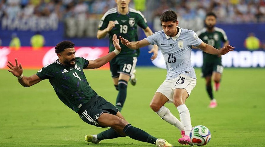 সৌদির কাছে হোঁচট খেলো উরুগুয়ে