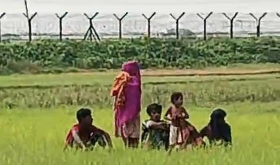 রৌমারী সীমান্তে শিশুসহ ৪ জনকে পরিবারের কাছে হস্তান্তর