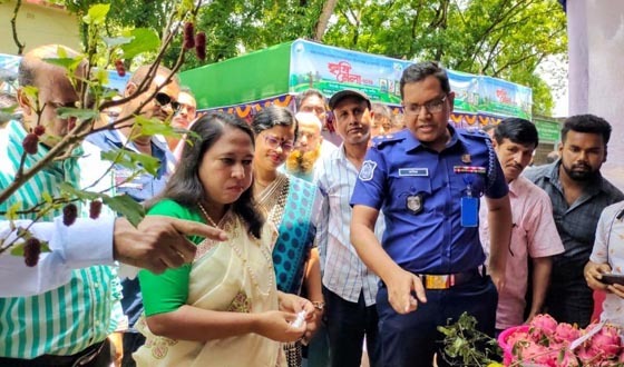 শেরপুরে জাতীয় ফল ও কৃষি মেলার উদ্বোধন