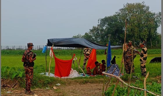 কুড়িগ্রামের রৌমারী সীমান্তে পুশ-ইনের চেষ্টা