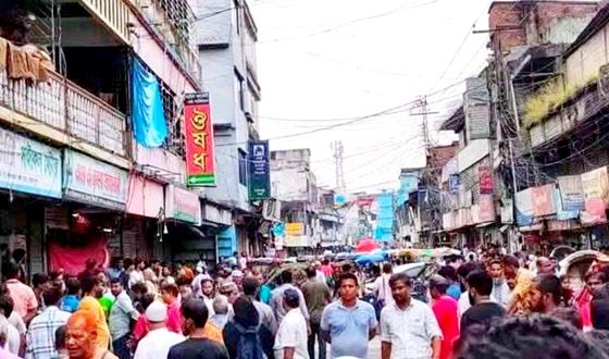 সৈয়দপুরে উচ্ছেদ অভিযান নিয়ে দ্বন্দ্বের অবসান