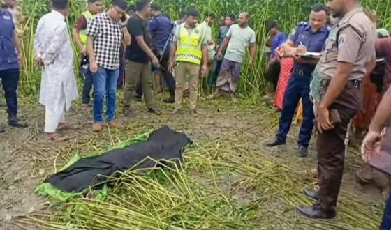 নিখোঁজের একদিন পর পাটক্ষেত থেকে শিশুর লাশ উদ্ধার