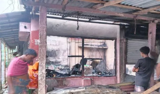 সুন্দরগঞ্জে আগুন পুড়ল অর্ধকোটি টাকার সম্পদ