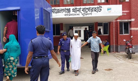মোরেলগঞ্জে ধর্ষণ চেষ্টা ও হত্যার অভিযোগে বৃদ্ধ গ্রেফতার