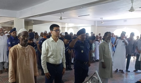 রাষ্ট্রীয় মর্যাদায় বীর মুক্তিযোদ্ধা হাসিনা কবিরের দাফন সম্পন্ন