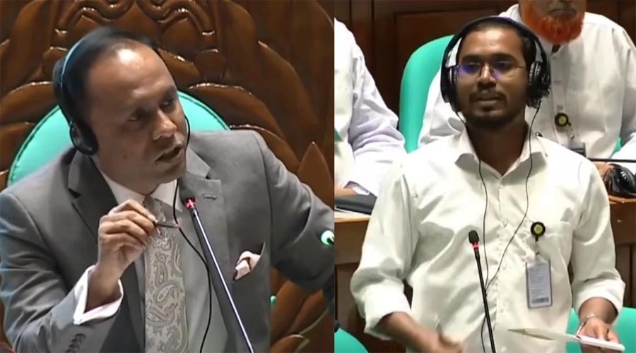 এটা শাহবাগ নয়, জাতীয় সংসদ: হান্নান মাসুদকে ডেপুটি স্পিকারের কড়া বার্তা