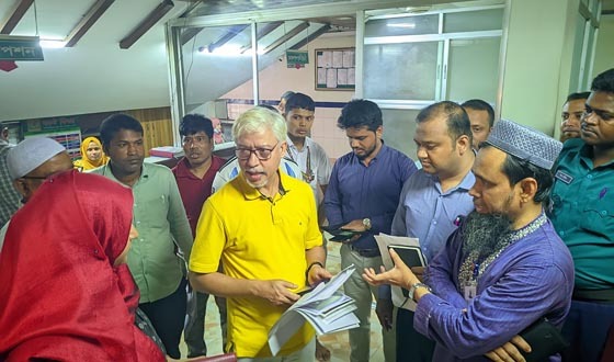 রংপুরে স্বাস্থ্য অধিদপ্তরের অভিযানে জরিমানা