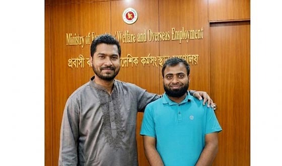 প্রতিমন্ত্রী ভিপি নূরের ভালবাসায় মুগ্ধ সাংবাদিক সোলায়মান তুহিন