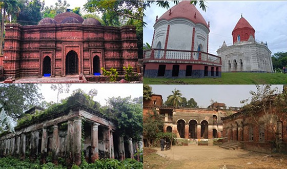 সংস্কারের অভাবে অযত্ন-অবহেলায় অস্তিত্ব সংকটে ২১ প্রত্নতত্ব স্থাপনা