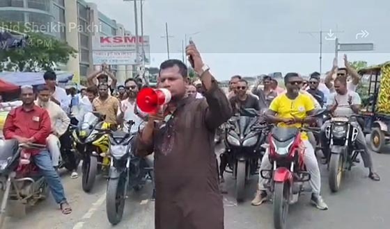 সিরাজদিখান থেকে ঢাকা-মাওয়া এক্সপ্রেসওয়েতে যুবদলের শোডাউন
