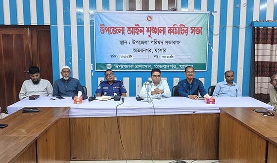 আইনশৃঙ্খলা কমিটির মাসিক সভা