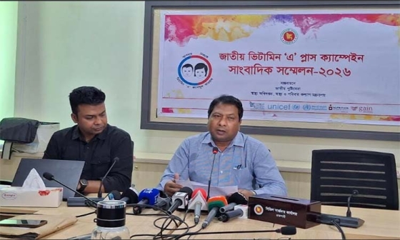 রাজশাহীতে ৩ লক্ষাধিক শিশু শিশু খাবে ভিটামিন ‘এ’ ক্যাপসুল