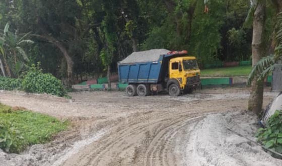 বেহাল চন্দনবাইশা-বগুরা সড়কে ভোগান্তি চরমে