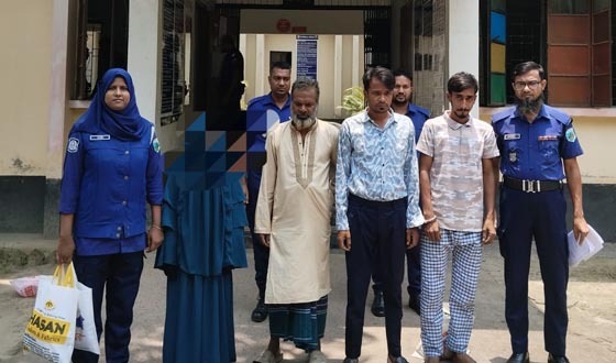 সারিয়াকান্দিতে বিভিন্ন অভিযোগ গ্রেফতার ৩