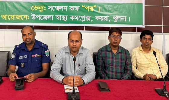 কয়রায় জাতীয় ভিটামিন ‘এ’ প্লাস ক্যাম্পেইন উপলক্ষে অবহিতকরণ সভা