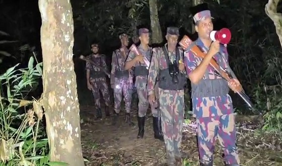 মাধবপুর সীমান্তে ভারতীয় পুশব্যাক ঠেকাতে বিজিবির টহল জোরদার