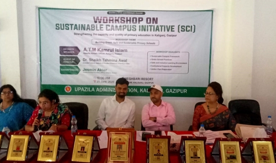 কালীগঞ্জে প্রাথমিক বিদ্যালয়ের প্রধান শিক্ষকদের নিয়ে কর্মশালা