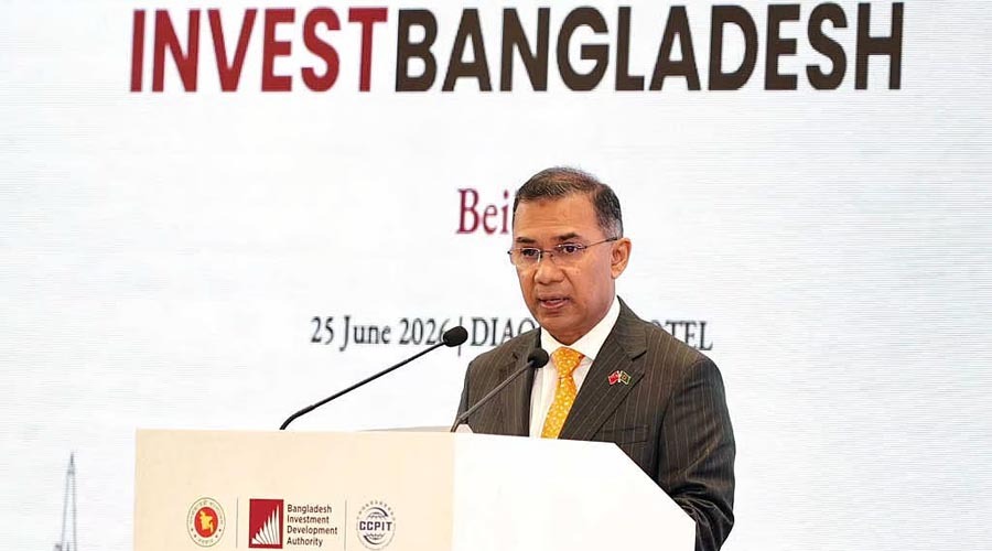 বাংলাদেশ ‘ব্যবসার জন্য উন্মুক্ত’ চীনা বিনিয়োগকারীদের বললেন তারেক রহমান