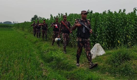 গাংনী সীমান্তে আবারো তিনজনকে পুশইনের চেষ্টা
