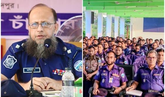 ক্যাডেট এএসআই (নিরস্ত্র) পদে নিয়োগ উপলক্ষে ব্রিফিং প্যারেড