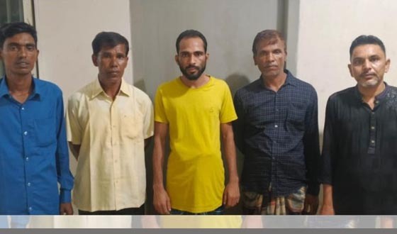 নালিতাবাড়ীতে নিষিদ্ধ আওয়ামী লীগের মিছিল, আটক  ৫