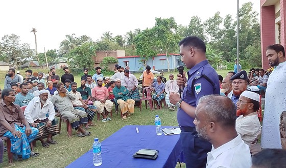 নড়াইলে মাদক কারবারিদের কঠোর হস্তে দমনের হুশিয়ারি