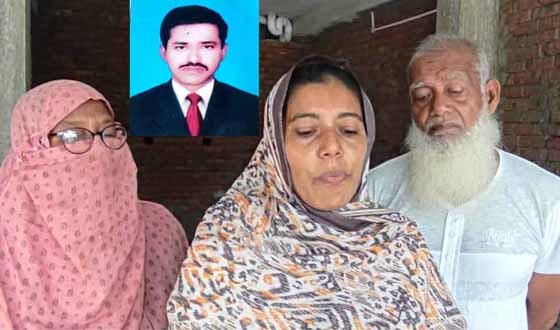 মেহেরপুরে বুলডোজার দিয়ে স্থাপনা ভাঙার অভিযোগে সংবাদ সম্মেলন