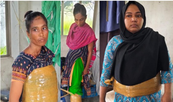 কুমিল্লায় ৭ কেজি গাঁজাসহ দুই নারী আটক