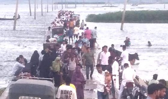 কিশোরগঞ্জে দাবদাহ, ভিপিডিপি ও আরইবি’র বিদ্যুৎ লোডশেডিং