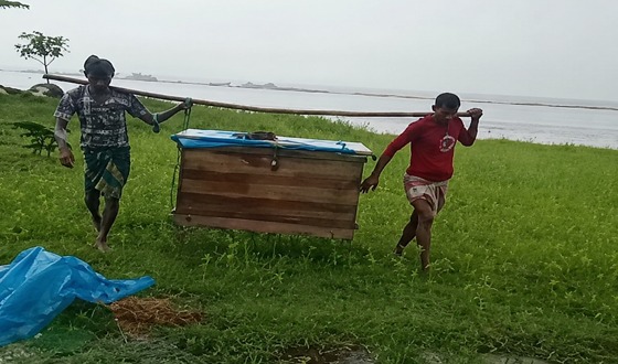কুড়িগ্রামে তিস্তার পানি হু হু করে বাড়ছে, ভাঙন ও বন্যার আশংকা