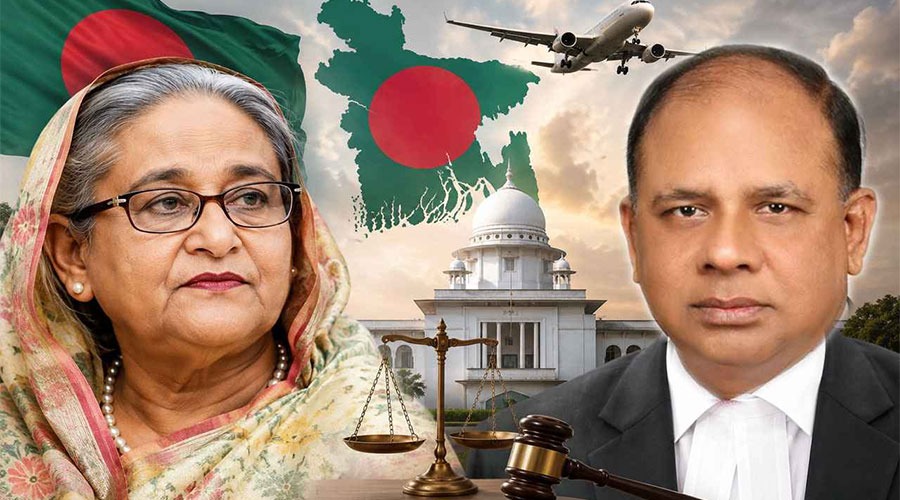শেখ হাসিনার দেশে ফিরতে চাওয়া রাজনৈতিক স্ট্যান্টবাজি, মন্তব্য চিফ প্রসিকিউটরের