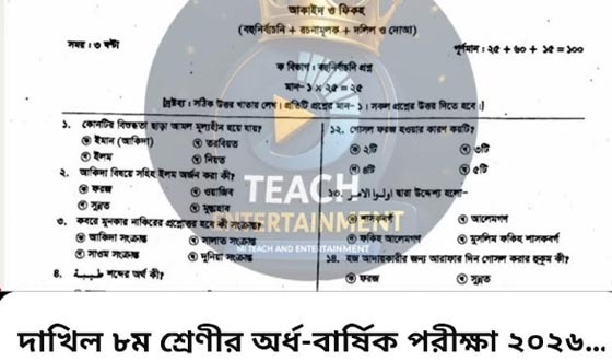 গাইড বই কোম্পানীর প্রশ্নের ফাঁদে মাদরাসার শিক্ষার্থীরা