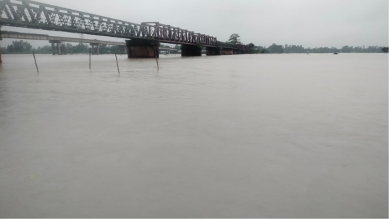ভূরুঙ্গামারীতে বিপদ সীমার ২৩ সেন্টিমিটার ওপর দুধকুমার নদের পানি
