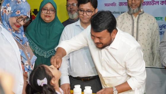ভিটামিন ‘এ’ প্লাস ক্যাম্পেইনে রাসিকের শতভাগ সাফল্য