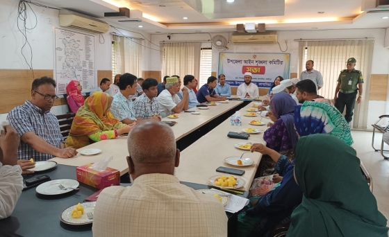 কাপাসিয়ায় আইনশৃঙ্খলা কমিটির সভায় মাদক নির্মূলে দৃঢ় অঙ্গীকার
