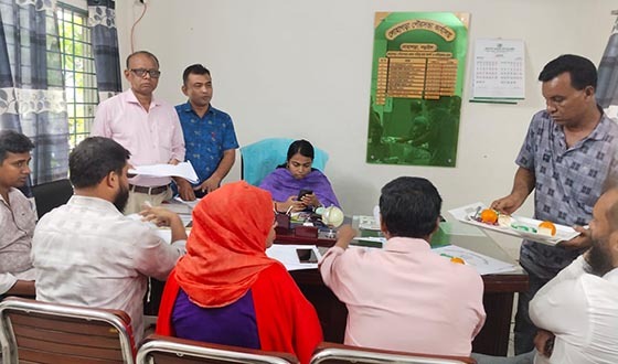 লোহাগড়া পৌরসভার বাজেট ঘোষণা