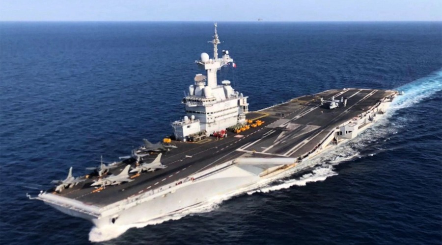এবার মধ্যপ্রাচ্যে পরমাণু শক্তিচালিত বিমানবাহী রণতরী পাঠাচ্ছে ফ্রান্স