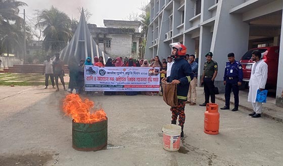 কাউখালীতে জাতীয় দুর্যোগ প্রস্তুতি দিবস পালিত
