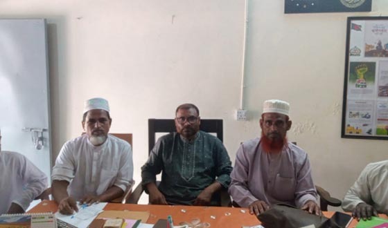 আশাশুনি পেশাজীবি বিভাগের দায়িত্বশীল বৈঠক