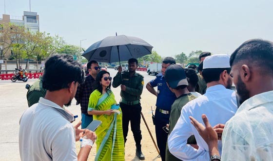 লৌহজংয়ে পদ্মাসেতু এলাকা পরিদর্শন ও ভাড়া নিয়ন্ত্রণ অভিযান