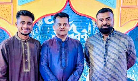 চাঁদপুর ডিসির সঙ্গে ঈদ শুভেচ্ছা বিনিময়ে যুব ও ক্রীড়া প্রতিমন্ত্রীর সচিব