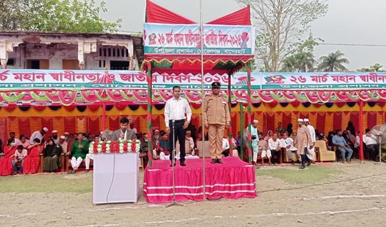 মোরেলগঞ্জে মহান স্বাধীনতা দিবস উদযাপন
