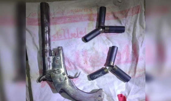 রাজশাহীতে ওয়ান শুটার গান ও রাবার বুলেট উদ্ধার