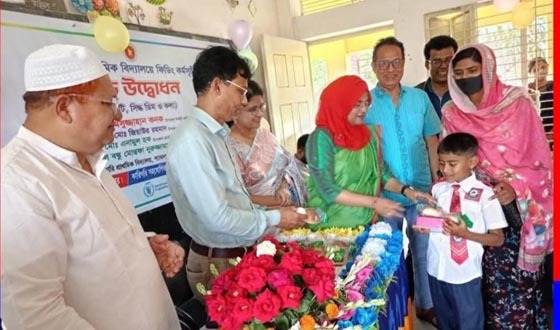 শ্যামনগর উপকূলের শিক্ষার্থীদের পুষ্টিকর টিফিন সরবরাহ কার্যক্রম শুরু