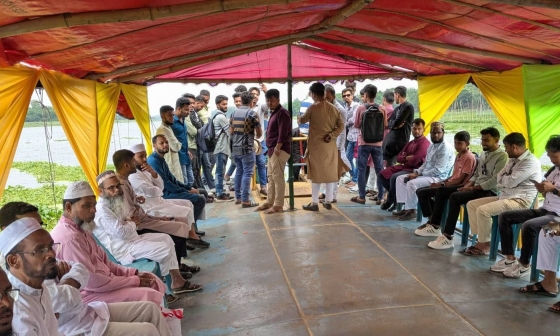 কাপাসিয়ায় নৌ ভ্রমণ ও সাংস্কৃতিক অনুষ্ঠান
