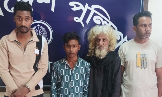 কাপাসিয়ায় ডাকাতির প্রস্তুতিকালে ৪ জন আটক